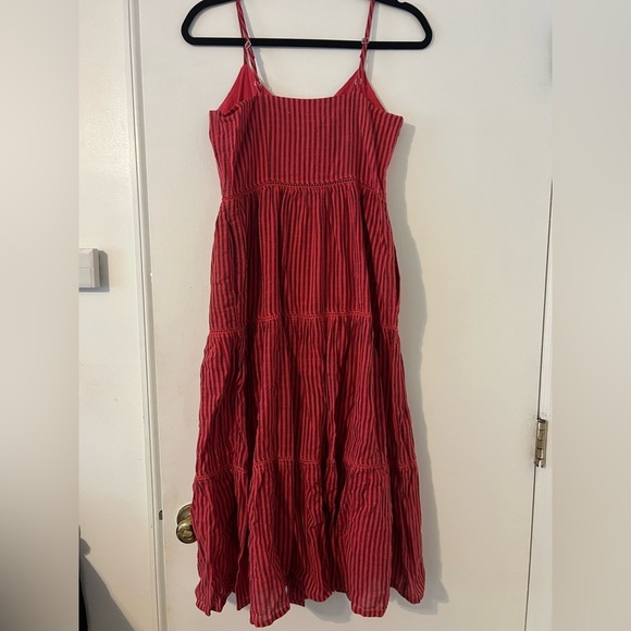 Sundry Red and Black Striped Maxi Dress size 0 (i119) - Picture 7 of 12